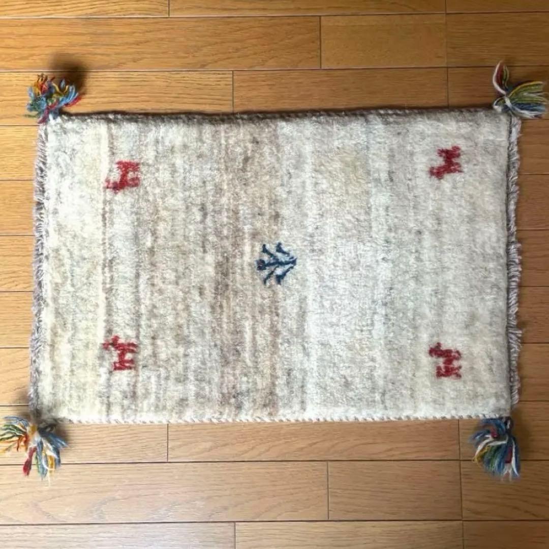 【美品】IDEE NOMAD STYLE GABBEHギャッベ 64×42