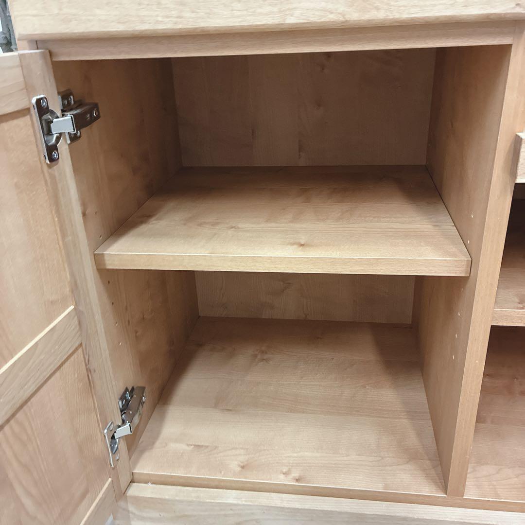 ◇大阪府 神戸市 配達料無料！◇モモナチュラル◇キッチンボード◇食器棚◇