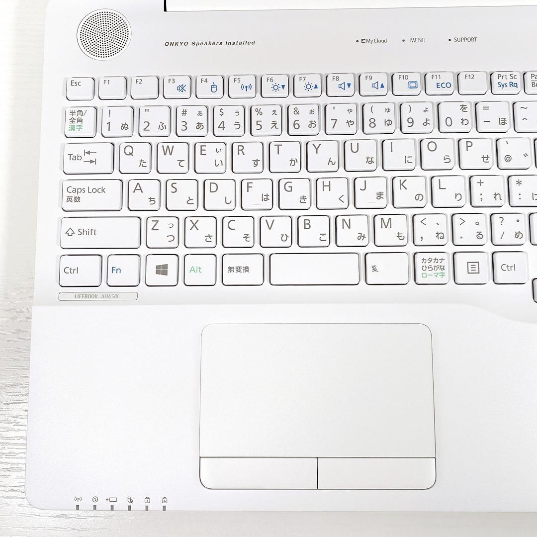 届いてすぐに使える✨事務作業✨快適SSD✨ブルーレイ✨富士通ノートパソコン✨04