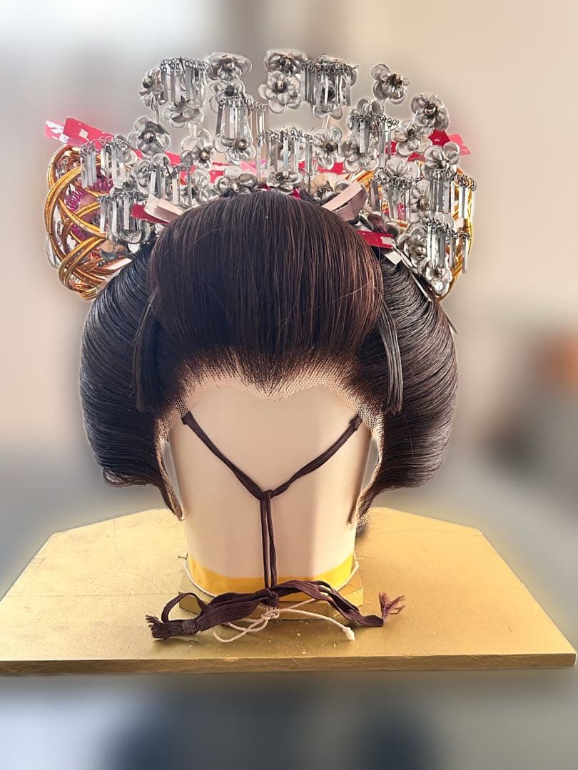 日本髪かつら 保管用ケース付き