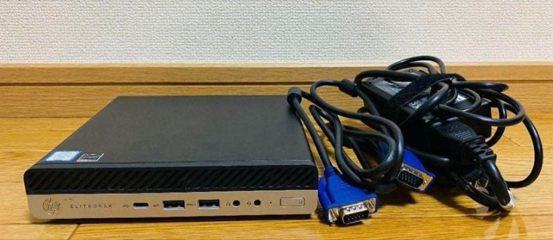 HP ELITEDESK デスクトップパソコン Office/新品SSD/16