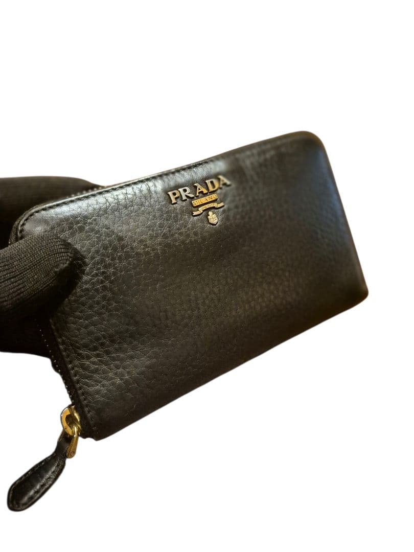 ＰＲＡＤＡ　プラダ　ラウンドファスナー　財布　ケース　小銭入れ