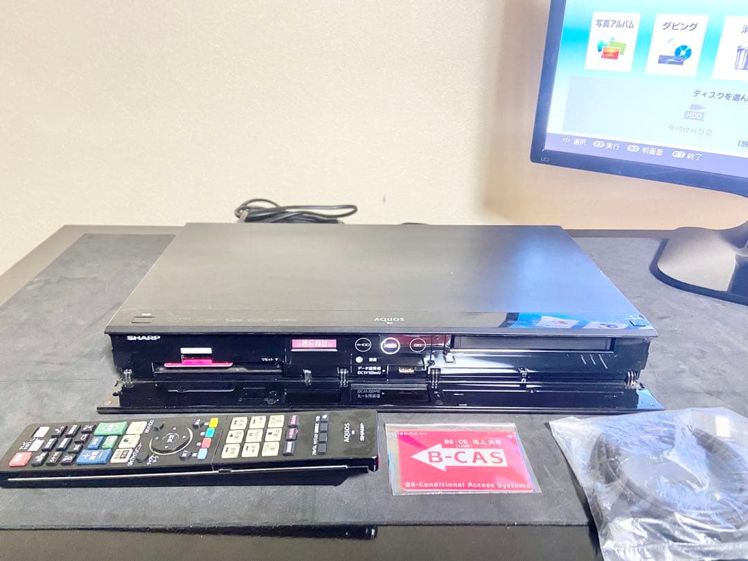 【今だけ優待価格】SHARP ｜HDD500GB｜外付けHDD対応｜HDMI出力
