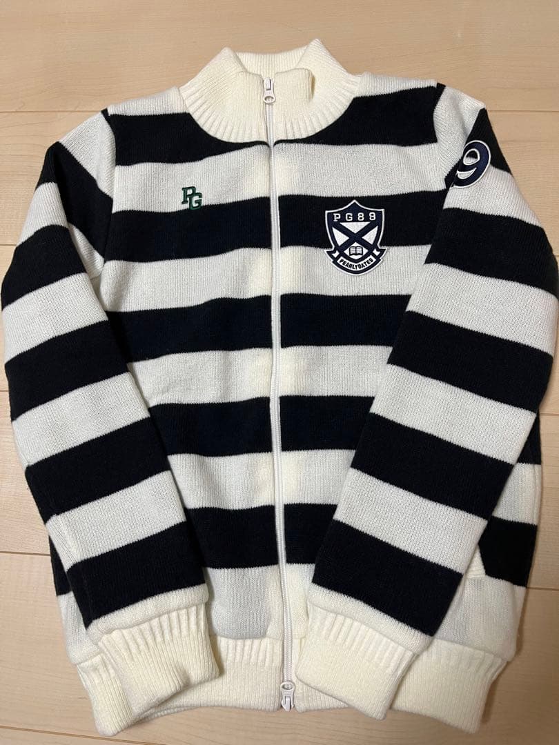 お値引き中❣️パーリーゲイツニットブルゾン　サイズ1美品