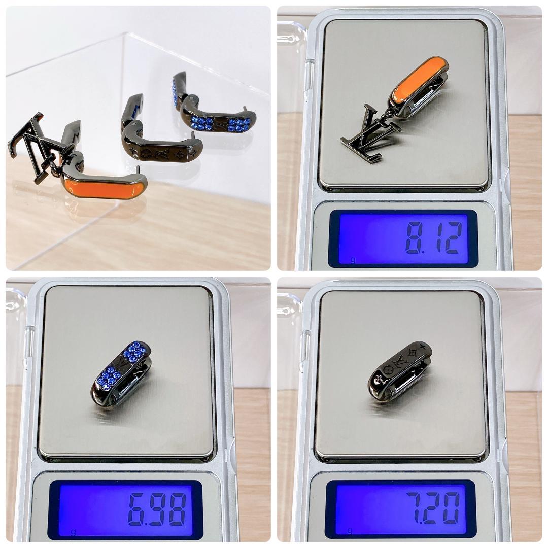 ルイヴィトン ピアス 3点セット ブックル ドレイユ モノグラム MP3369