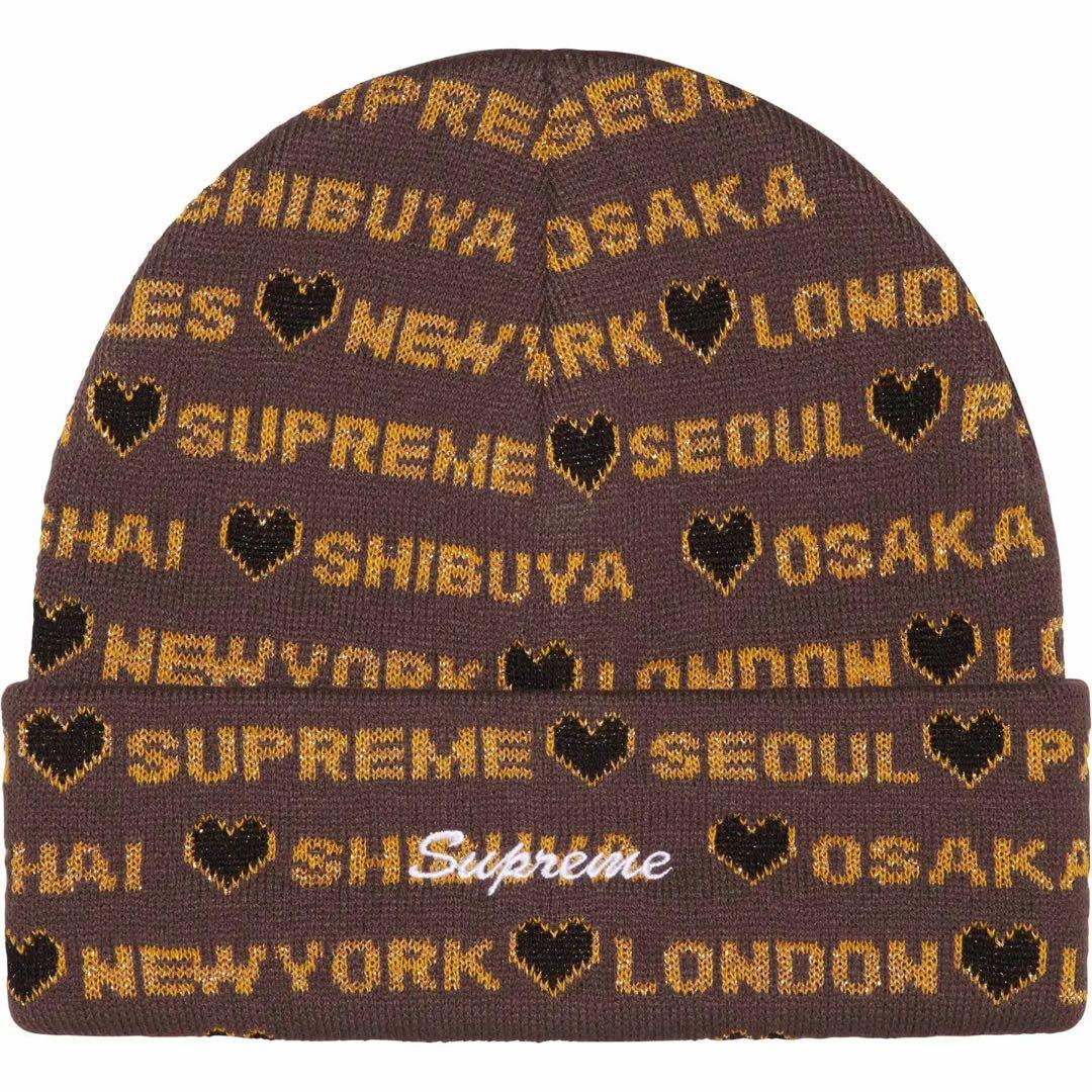 さ*様 Supreme 2024AW 2024AW Hearts Beanie
