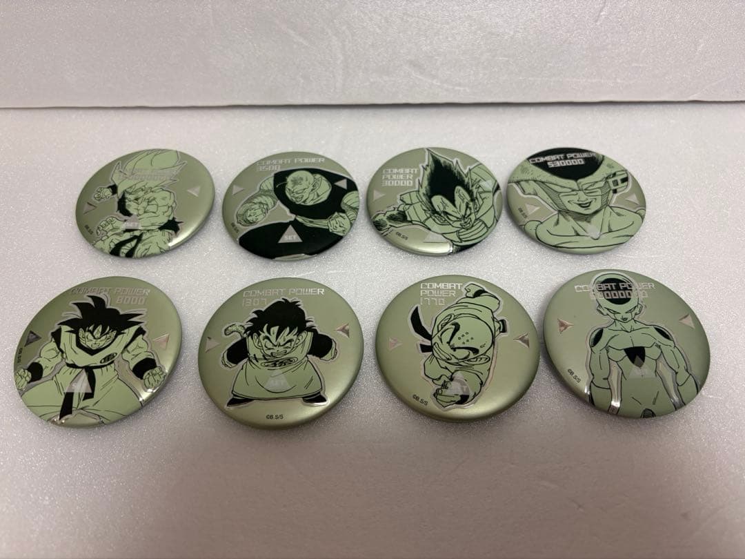 【フルコンプ】ドラゴンボール 戦闘力缶バッジ 40th記念フェア ジャンプショッ