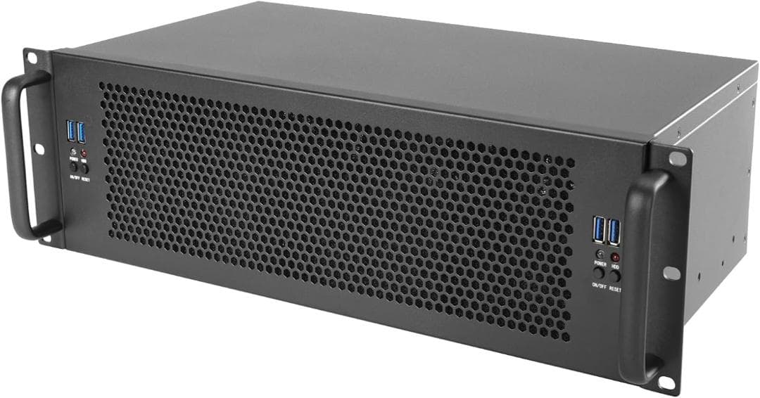 3U ラックマウントサーバーシャーシ 240mm ショートタイプ