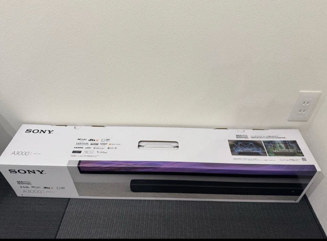 しょたま　SONY A3000 サウンドバー