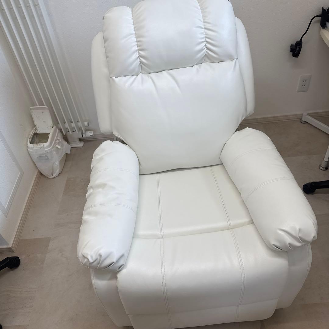 合成皮革 1人掛けソファ　シフォンJr.