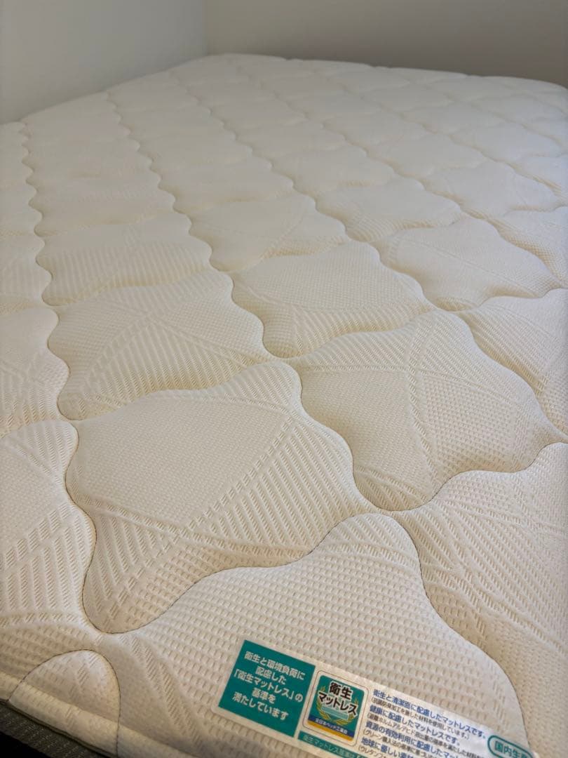 【たっくん】FranceBed セミダブル スプリングマットレス