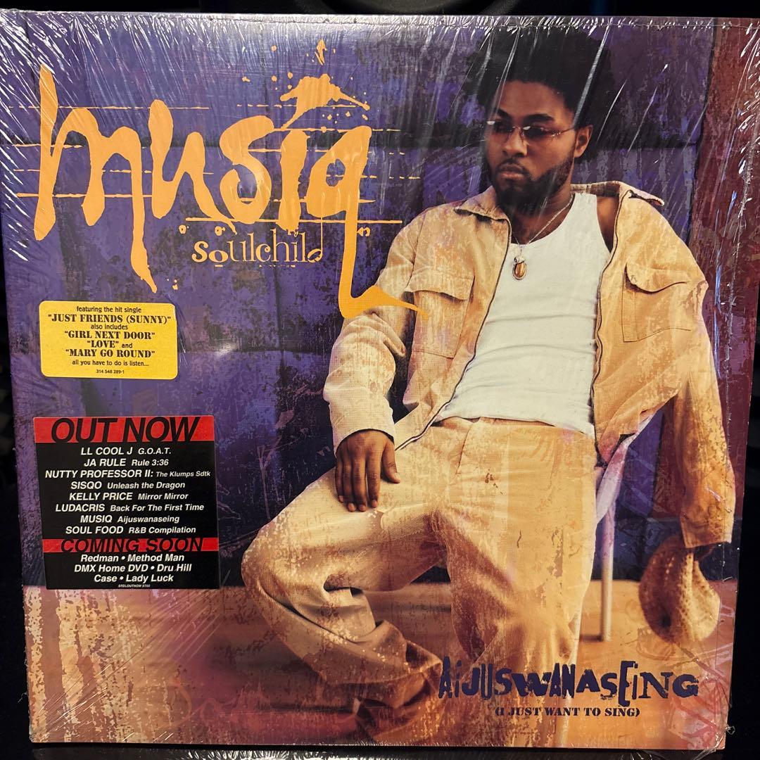 Musiq Soulchild Aijuswanaseing レコード 2LP