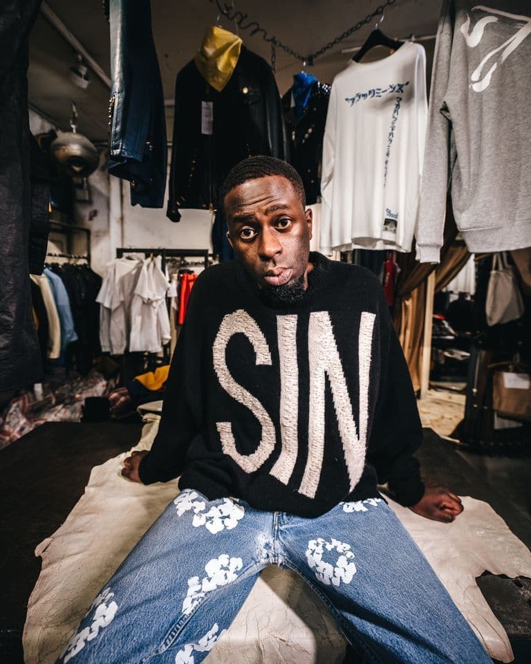 SAINT MICHAEL ニットセーター