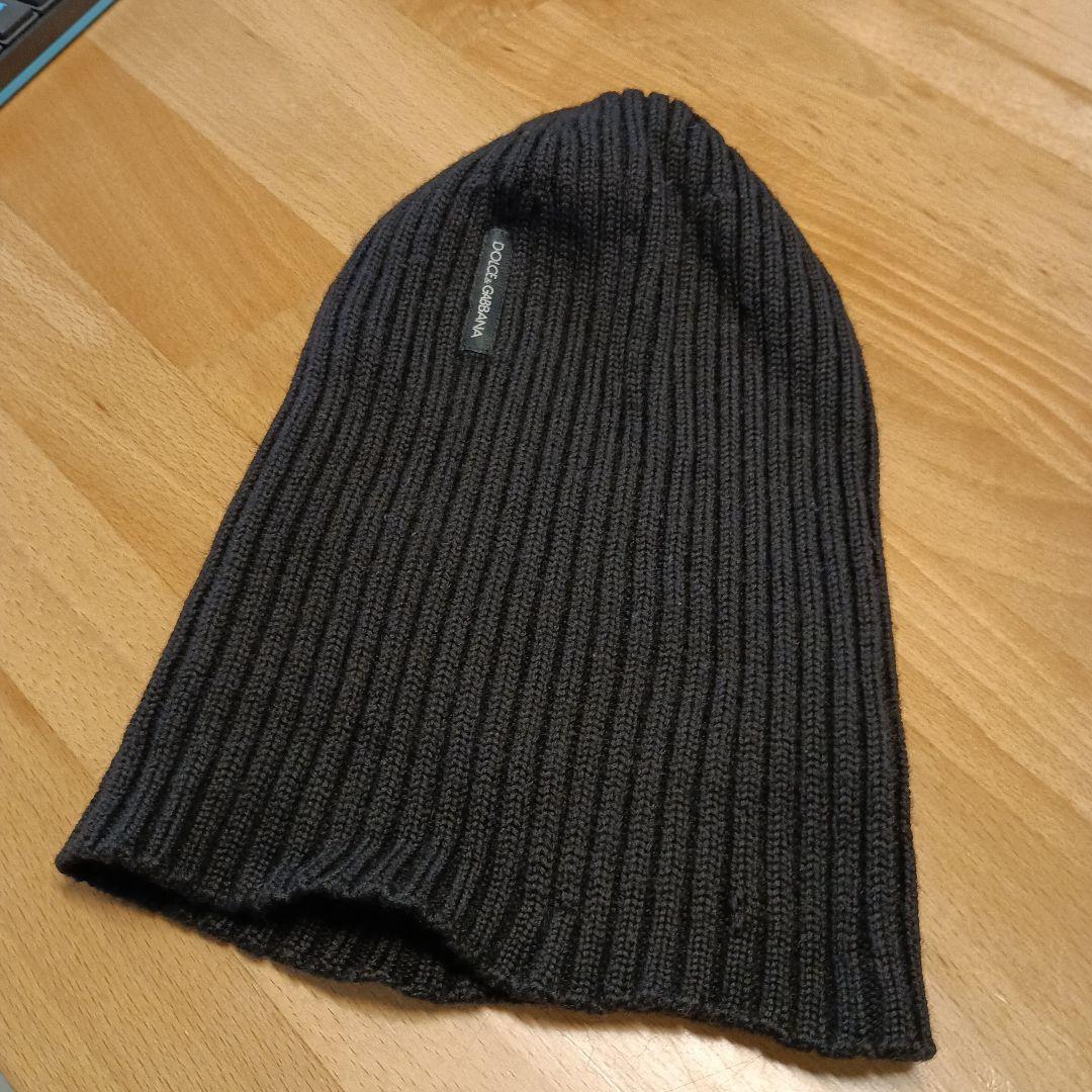 DOLCE&GABBANA ブラックニット帽