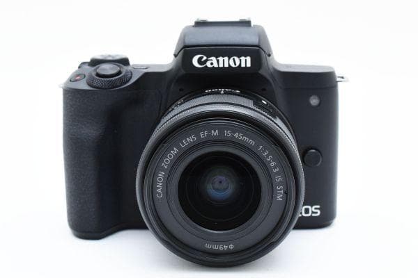 キャノン Canon EOS Kiss M レンズキット バッテリーx２