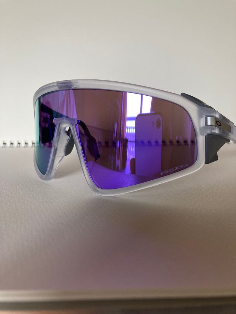 IXA　オークリー　ラッチパネル　プリズムヴァイオレット　マットクリア