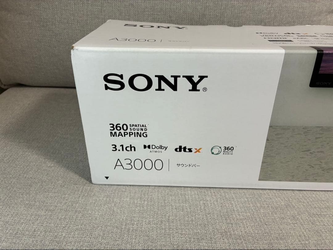 SONY A3000 サウンドバー 3.1ch