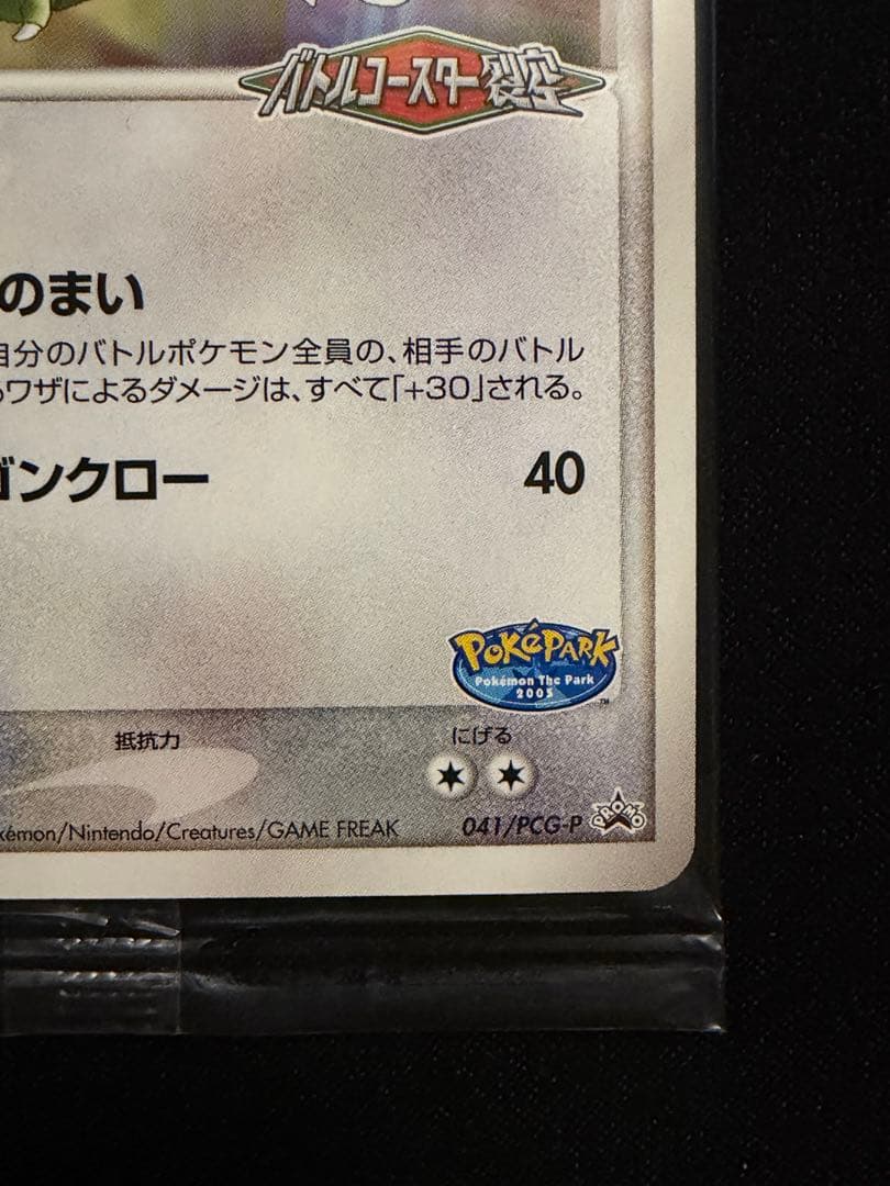 ポケモンカード レックウザ プロモ 041/PCG-P 未開封　ポケパーク