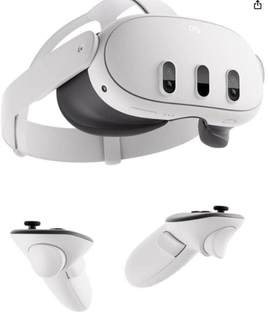  Quest 3 512GB VRヘッドセット＋充電ドック＋アクセサリー