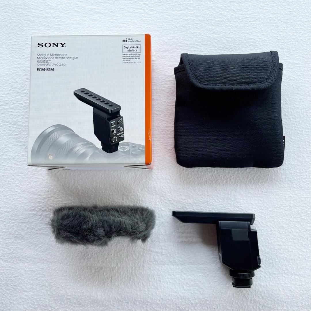 SONY ECM-B1M ショットガンマイクロホン