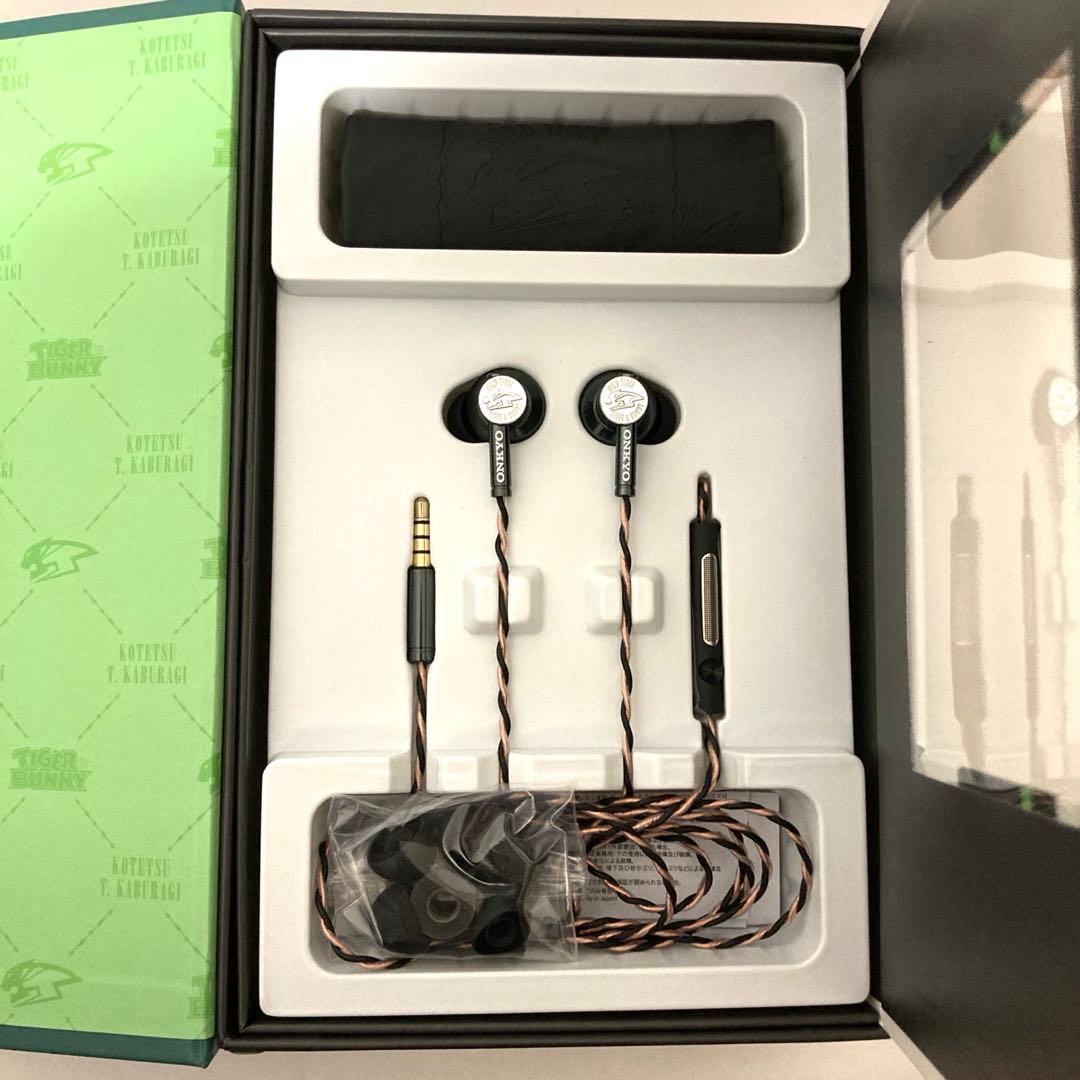 ONKYO ハイレゾ対応イヤホンE700M-TIGER TIGER&BUNNY
