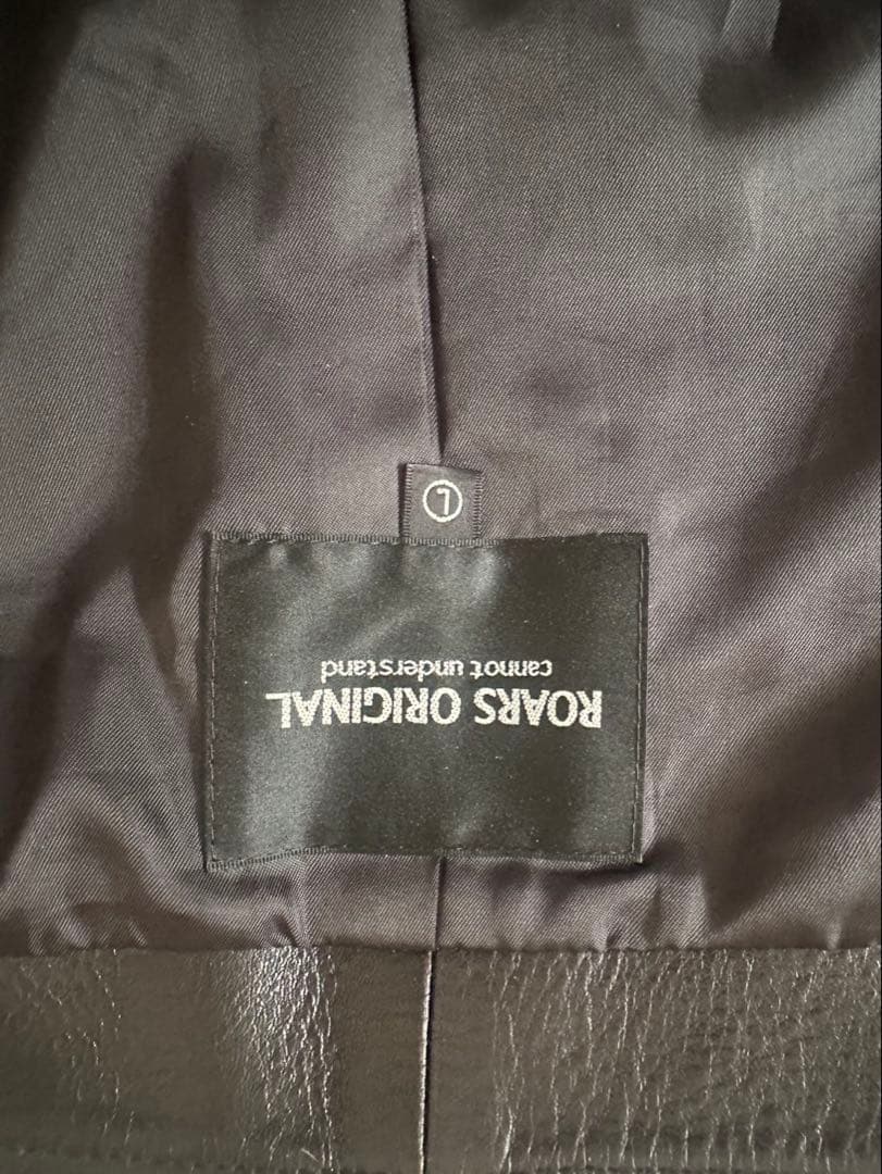 ROARS ORIGINAL レザーオーバーオール バイカー必見！！