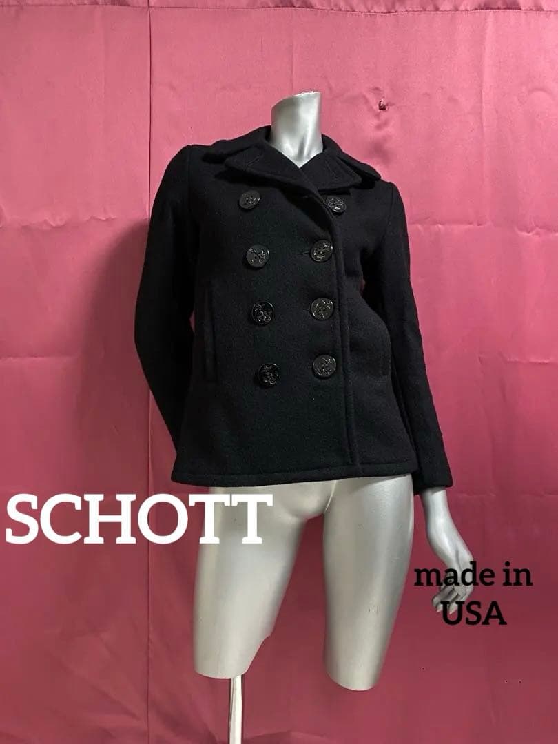 梓杏様ご購入用SCHOTT U.S.A製◆U.S.740N◆レディースピーコート
