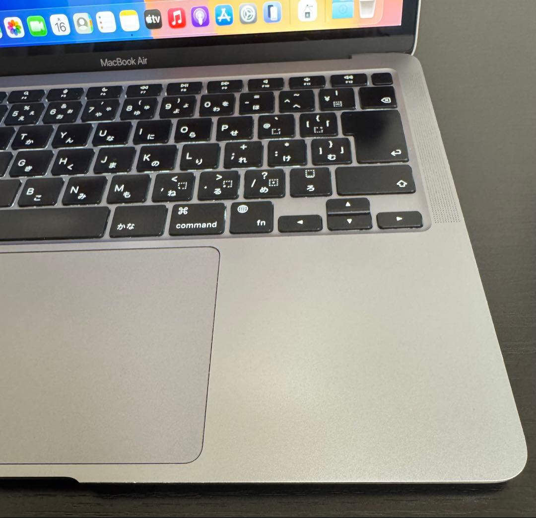 MacBook Air M1 16GB 512GB 充放電430 バッテリ86%