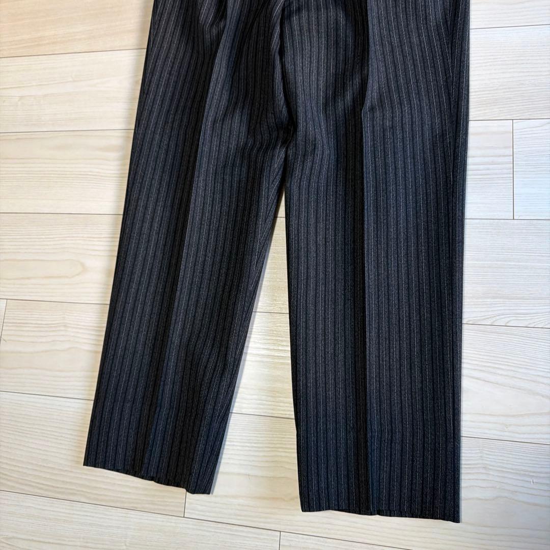 ぴ*ぴ様 極上　デッドストック　ユーロヴィンテージ　スラックス　ストライプ　ワー