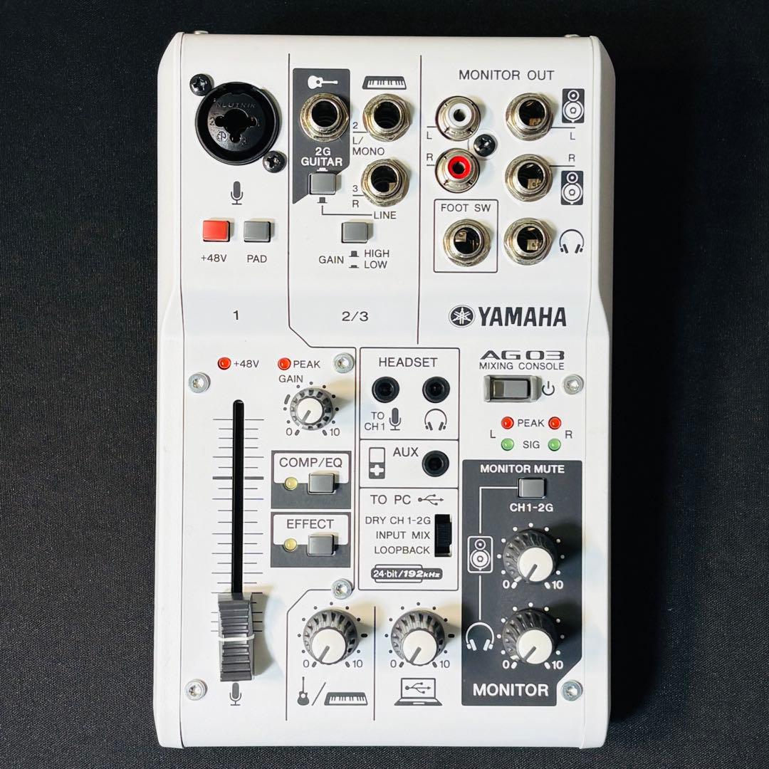 YAMAHA AG03 ミキシングコンソール