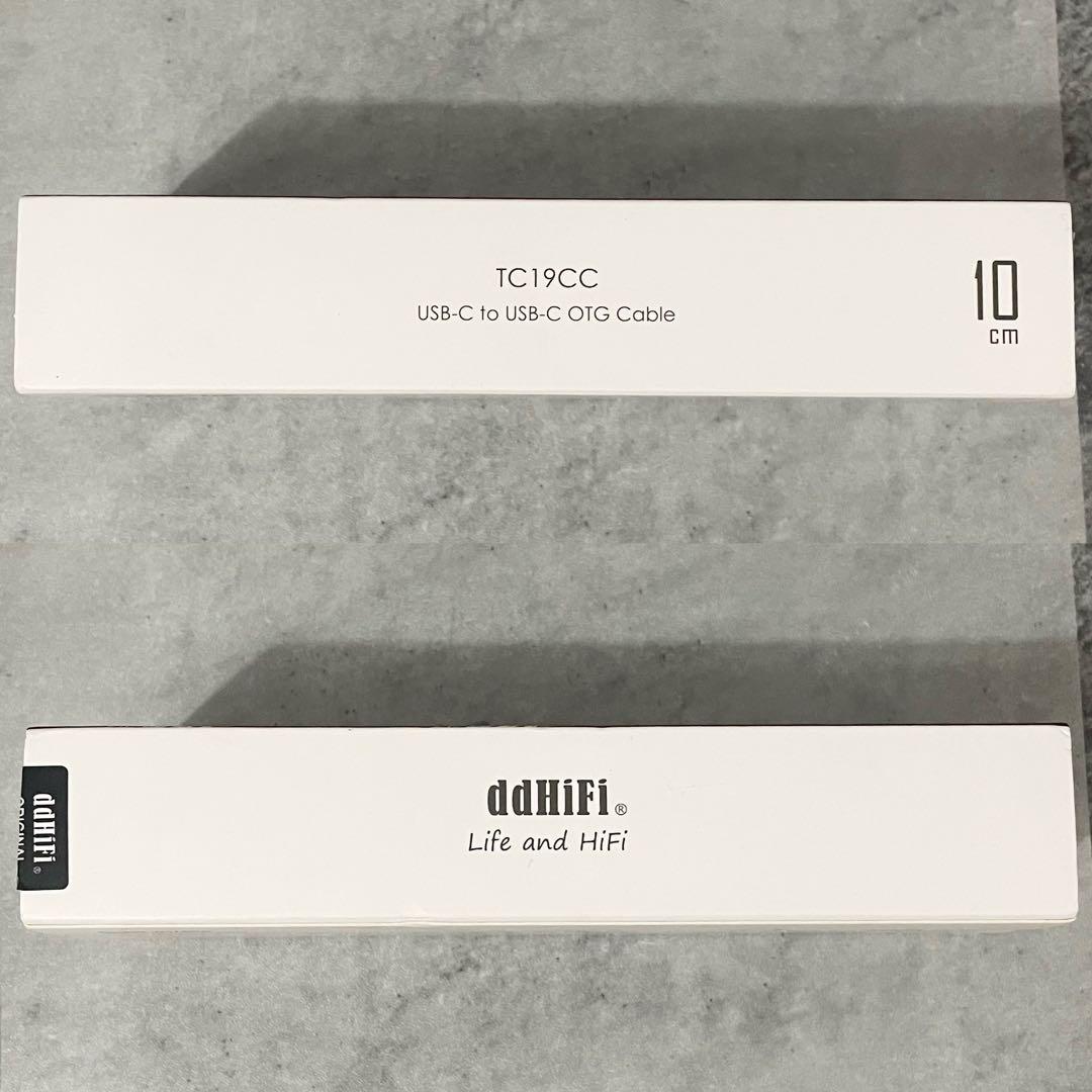 ddHiFi TC19CC Comet フラッグシップ ピュアシルバー 10cm