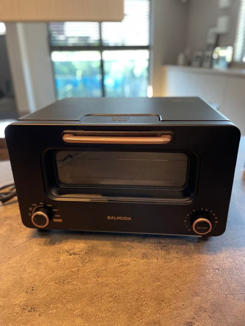【24年製】美品バルミューダ　スチームトースター K11A-SE-BK