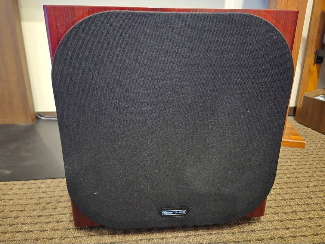 【激レア】Monitor Audio W-12 Silver ローズナット