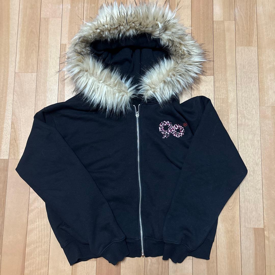9090 90Logo FarZip Hoodie Ｓサイズ