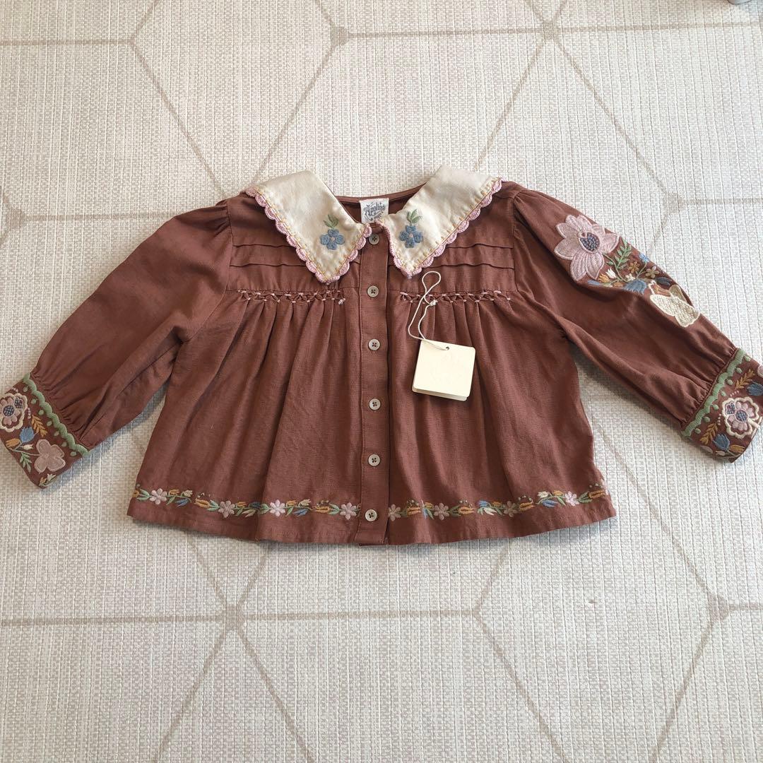 希少Apolina Bette blouse ブラウス　3-5y