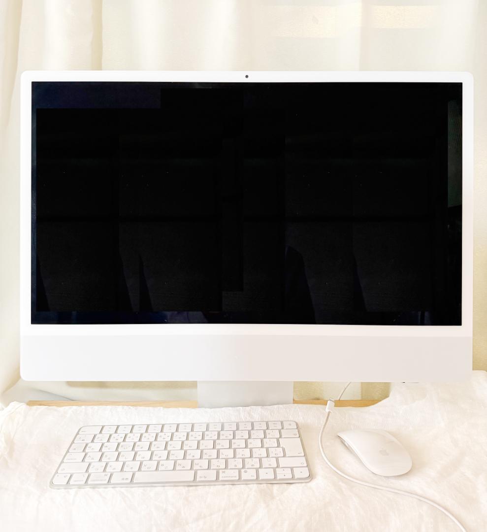 【保証付：2027年7月9日迄】iMac 24インチ M3（2024）シルバー