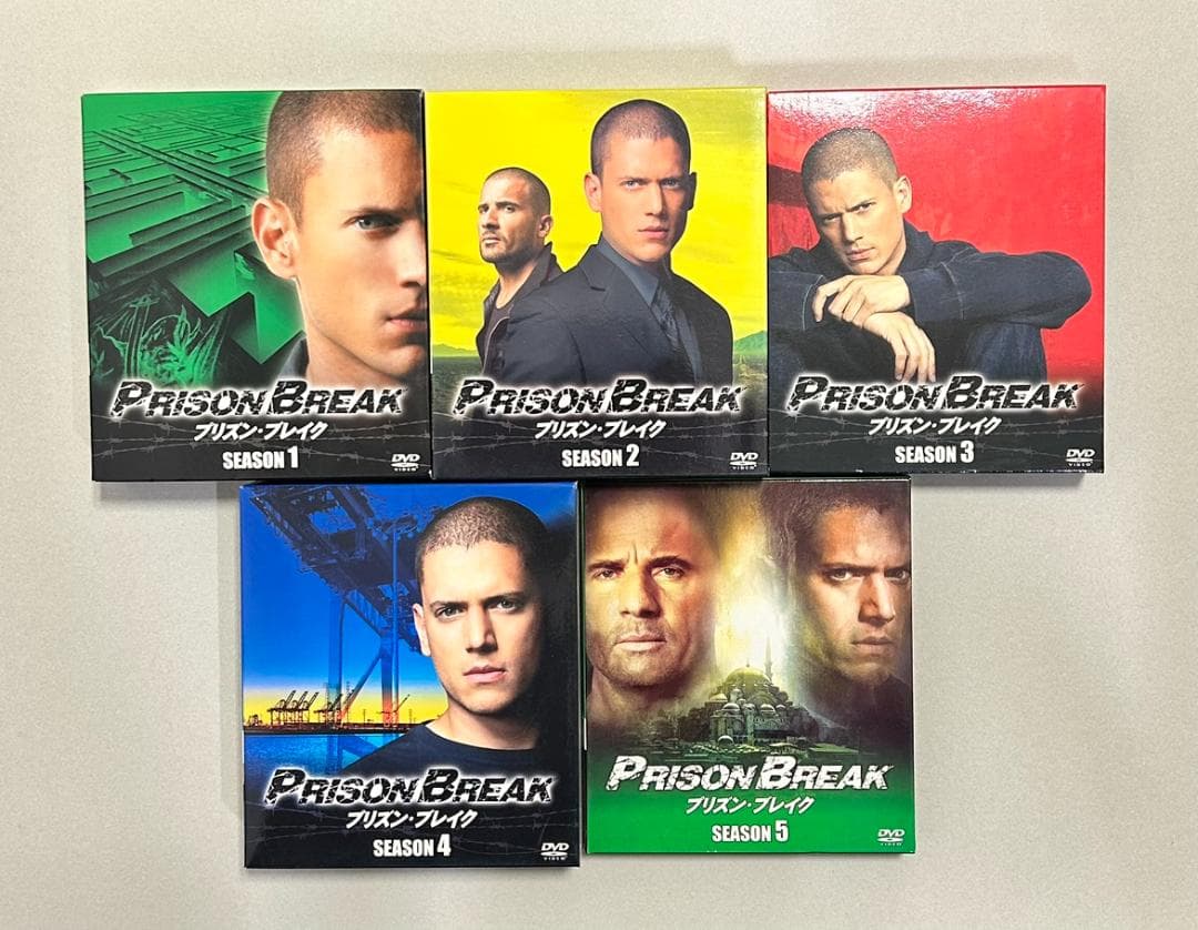 【全巻セット】プリズン・ブレイク DVD シーズン1〜5 日本語吹替＆字幕付き
