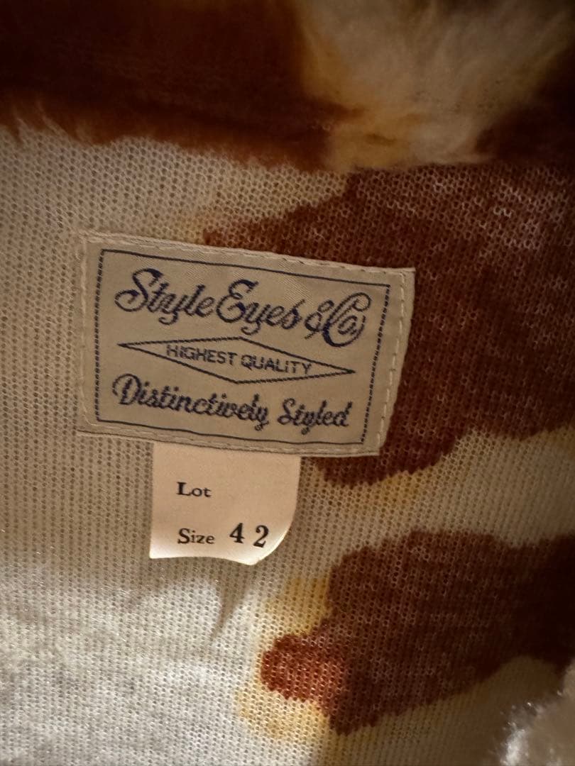 style eyes ホルスタイン　レースアッププルオーバー 菅田将暉着用