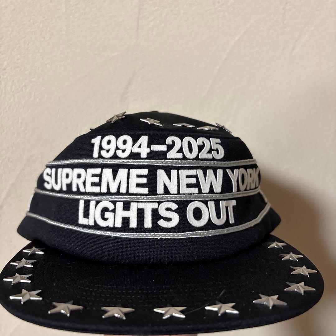 帽子 Supreme Stars Studded Pillbox Hat Black