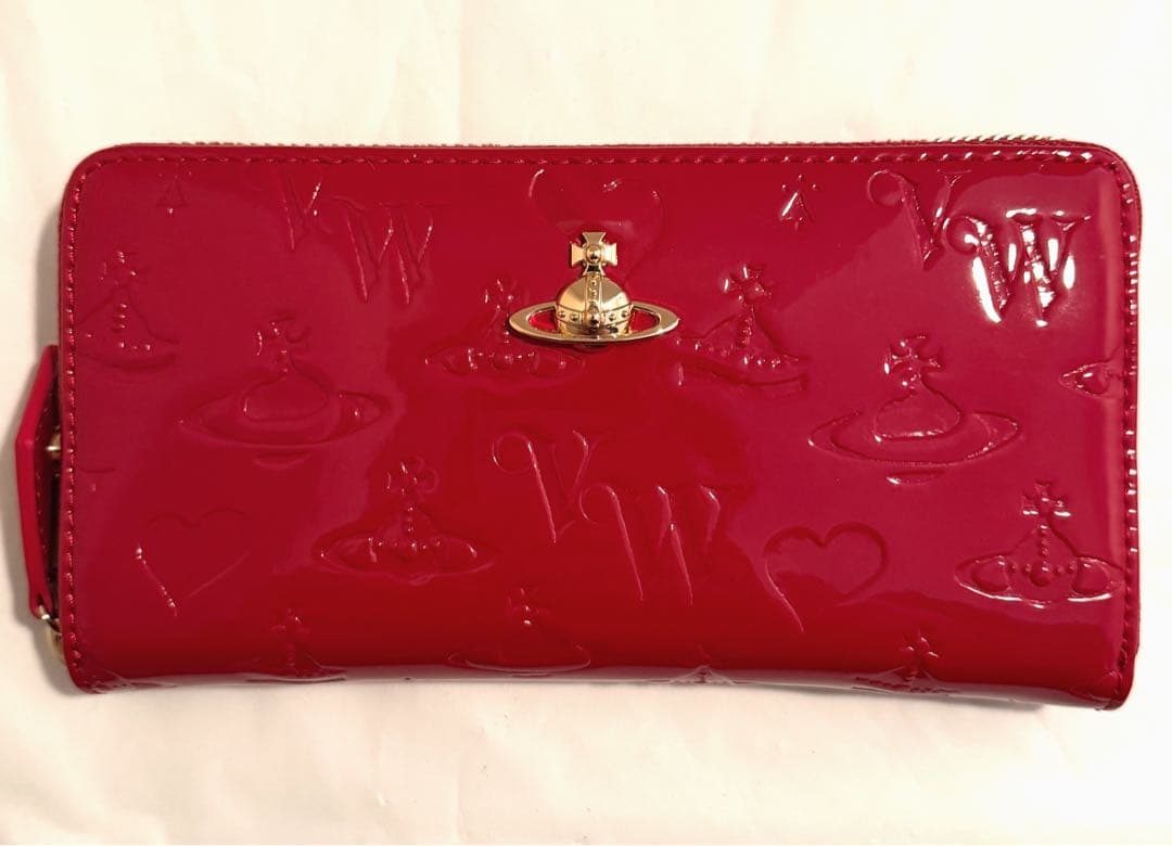 【新品未使用】Vivienne Westwood 長財布 レッド 大人気