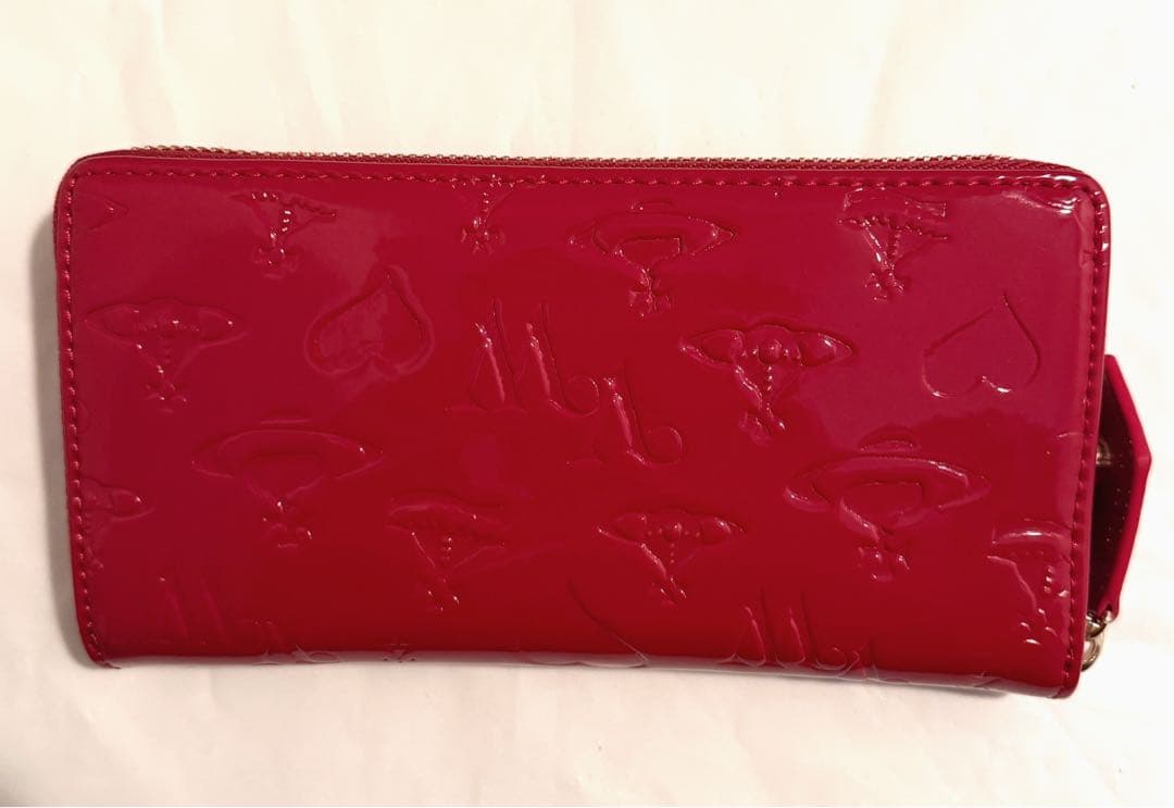 【新品未使用】Vivienne Westwood 長財布 レッド 大人気