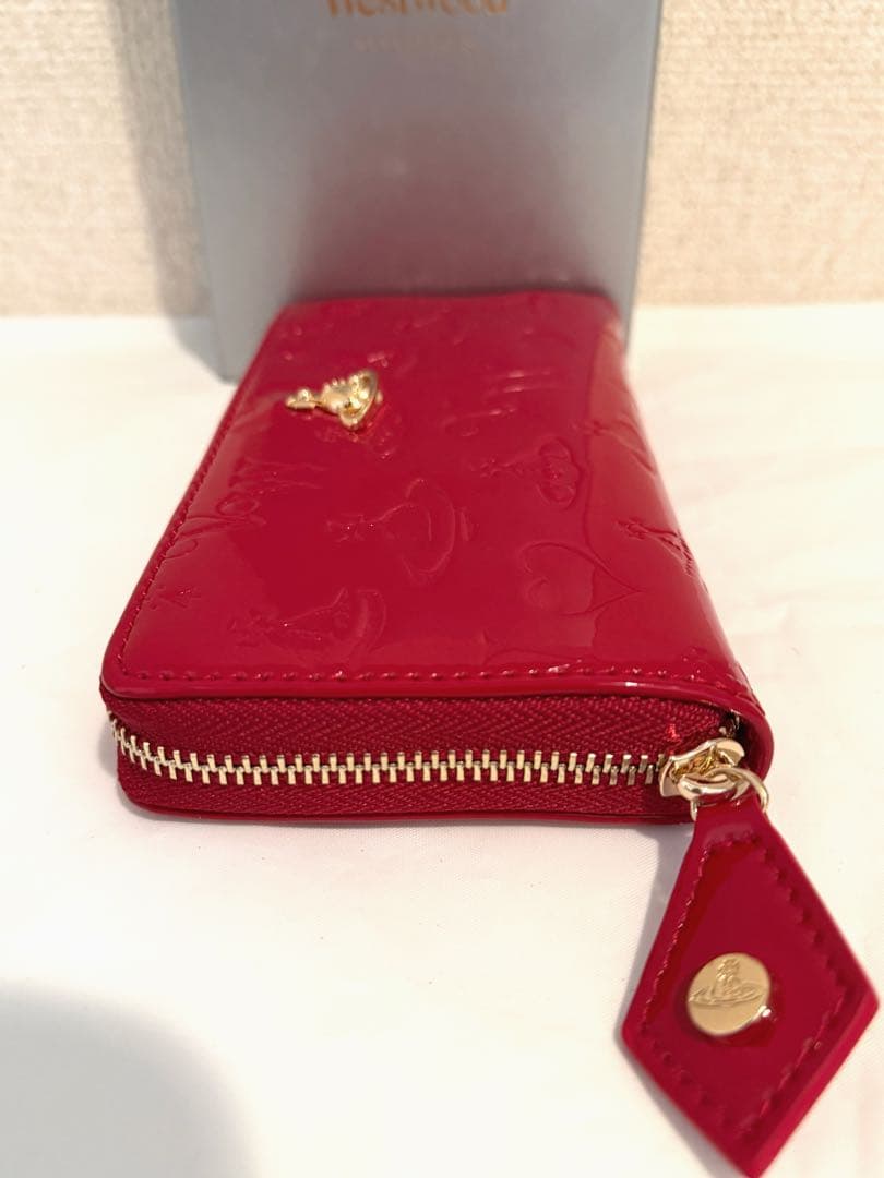 【新品未使用】Vivienne Westwood 長財布 レッド 大人気