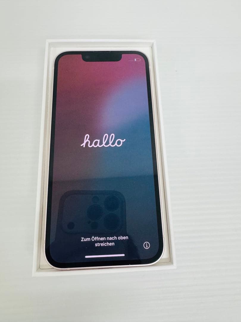 【極美品】iPhone 13 mini 128GB SIMフリー ピンク