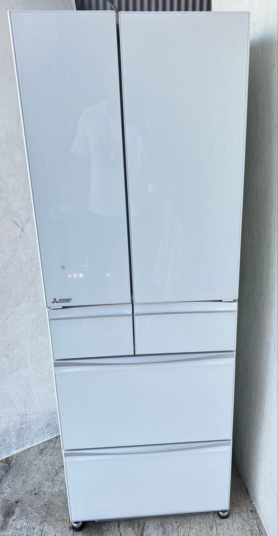 三菱ノンフロン冷凍冷蔵庫 MR-MX46G-W1 2021年