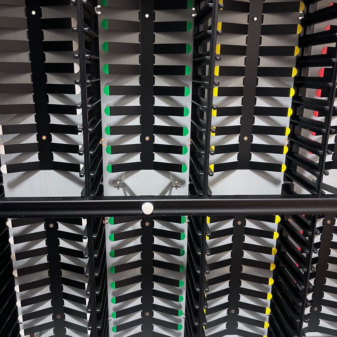 昭和レトロ カセットシティカセットテープ収納ラック