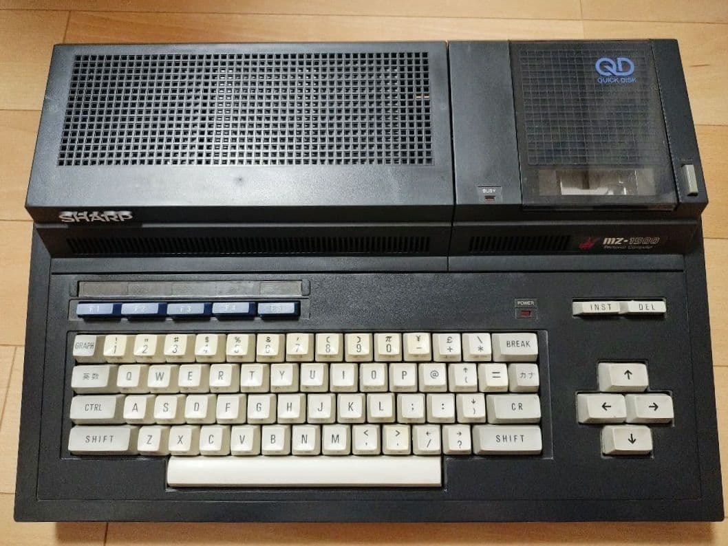 SHARP シャープ　MZ-1500　通電確認済み