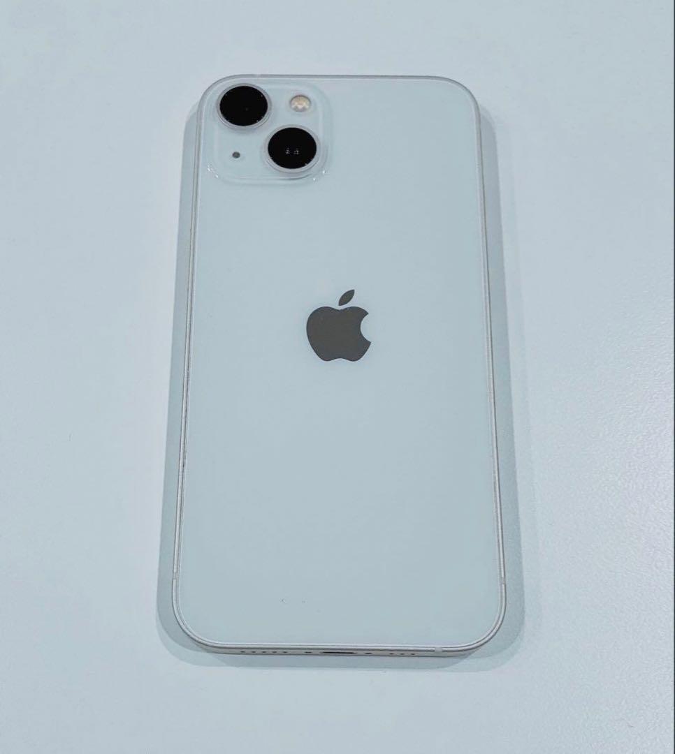 《バッテリー100%新品交換済》iPhone 13 256GBスターライト