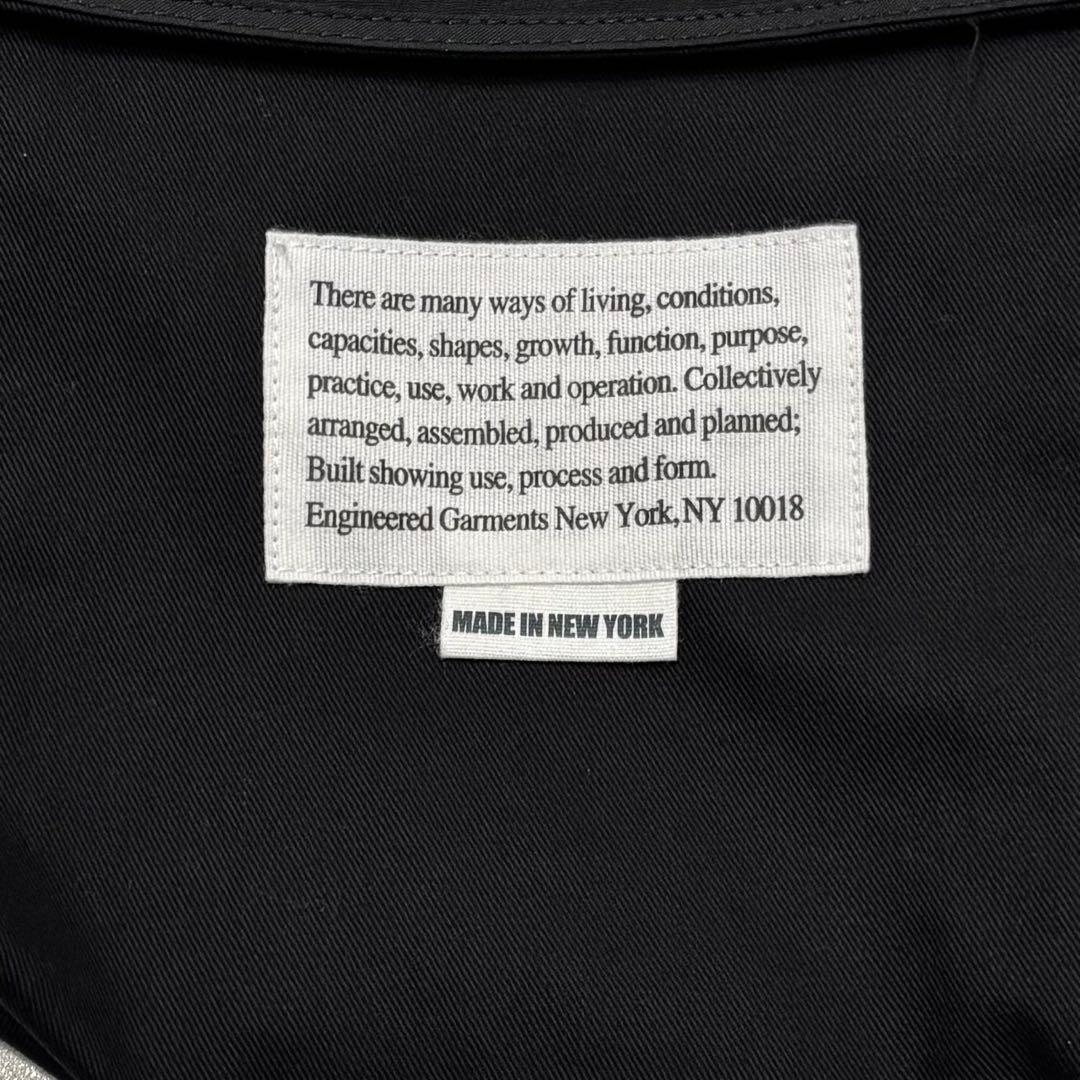 新品 ENGINEERED GARMENTS FOWL VEST XS ブラック
