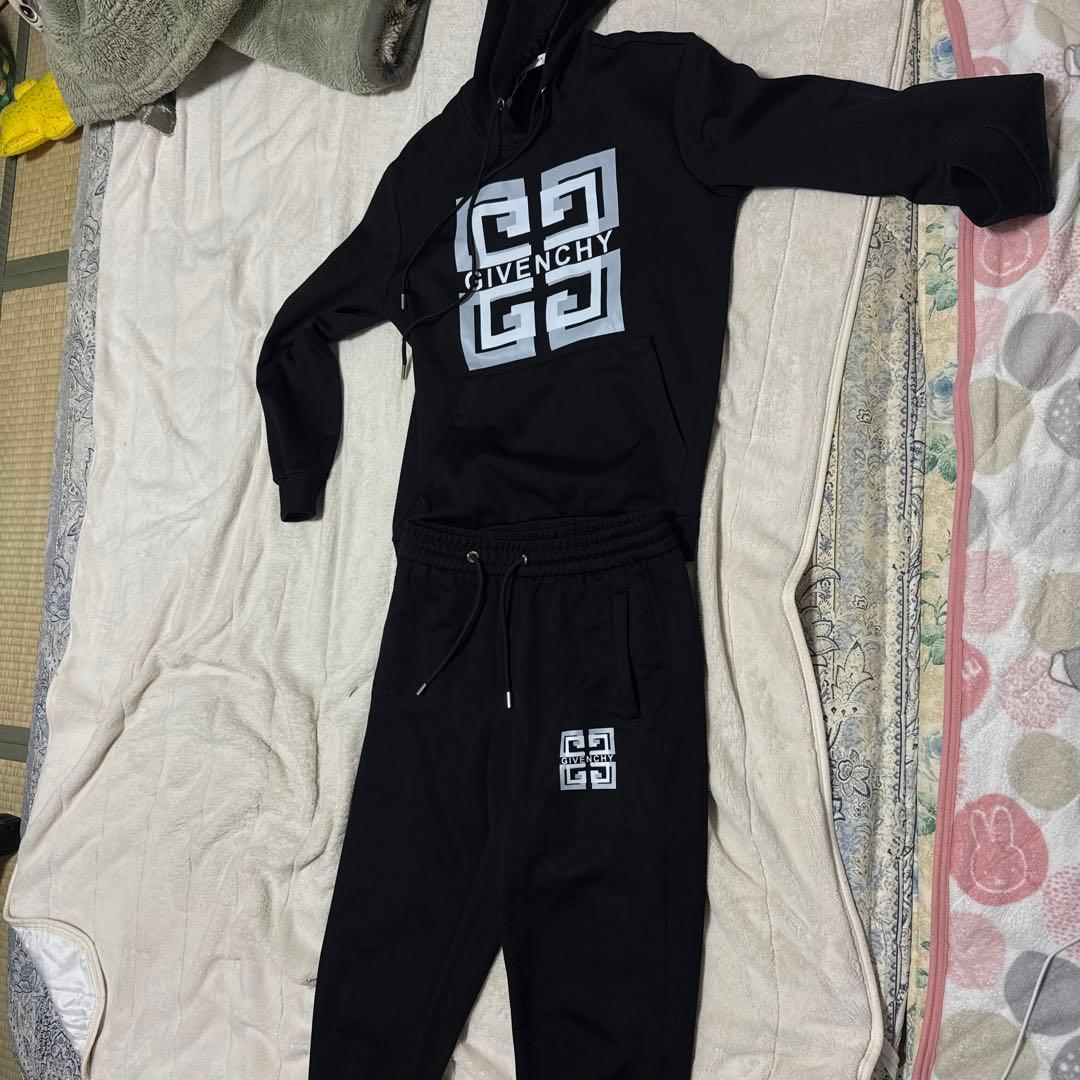 裸*ン様 Givenchy ブラック フーディー パンツ セット
