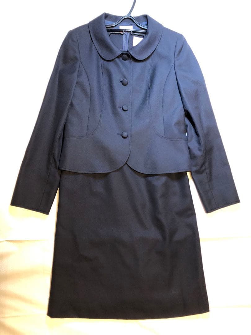 東京ソワール　お受験スーツ　紺　7号